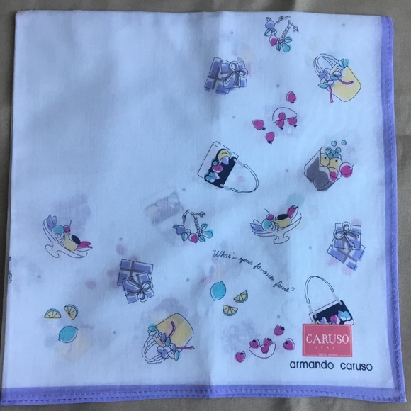Caruso Handkerchief New with tags - Picture 10 of 12